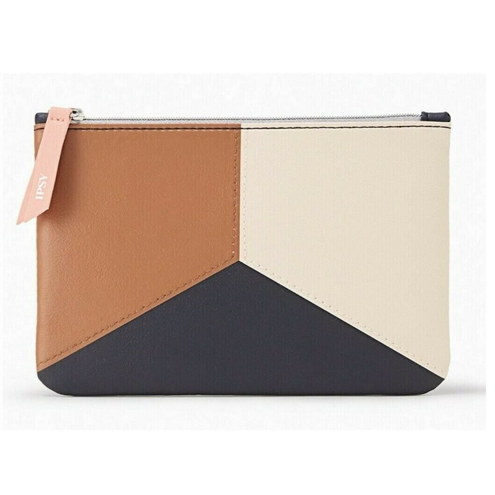 Faux Leather Makeup Bag Case Pouch Travel Wallet Clutch NEW Mask Holder